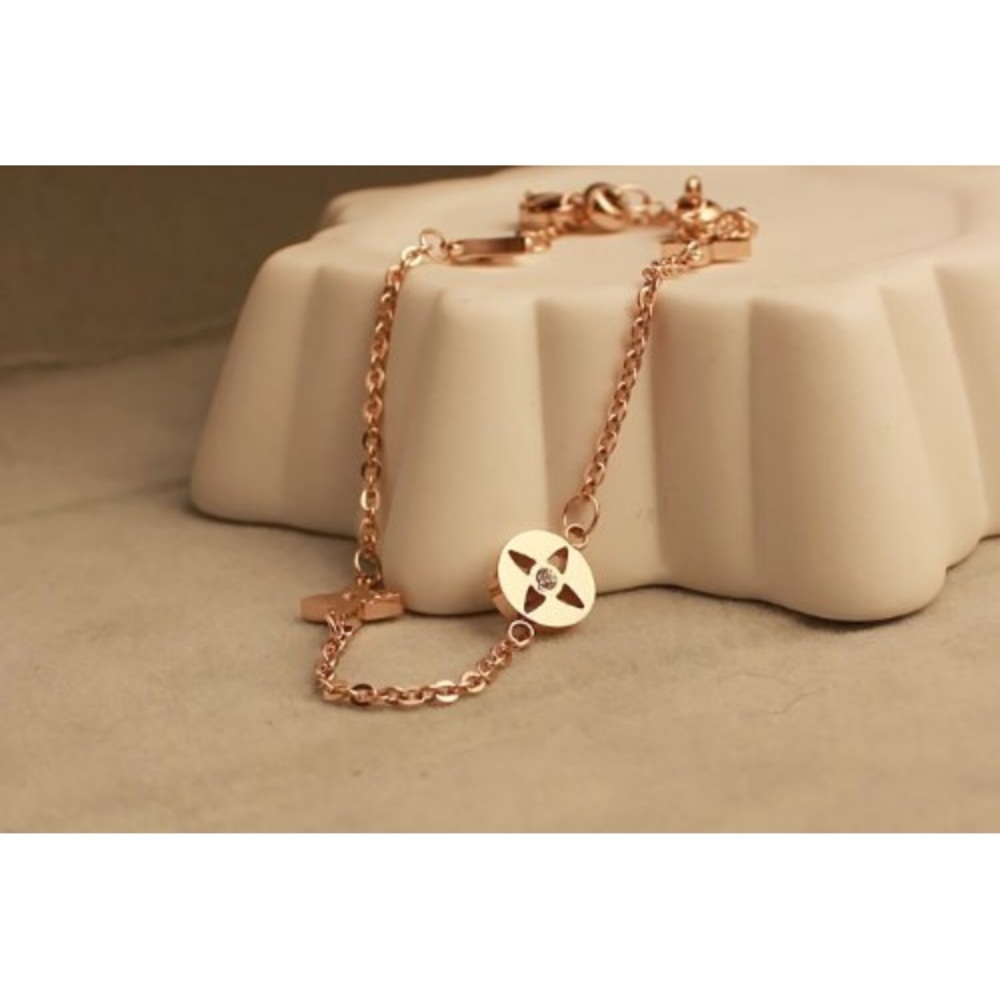 Cute Clover Chain Anklet